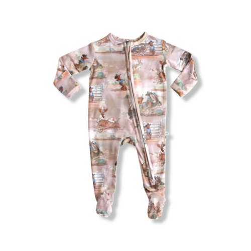 Samuel CB Footie Pajamas