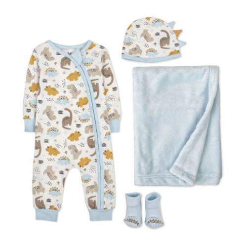 Baby Essentials Baby Boys 4-pc. Baby Clothing Set
