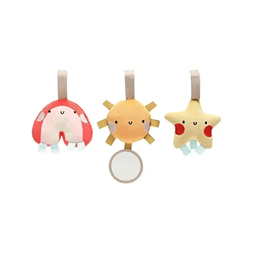 Pearhead Star, Sun and Rainbow Stroller Toys