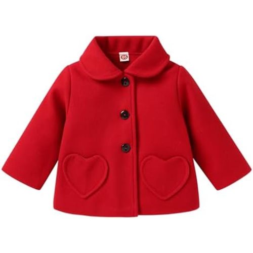 Baby Coats Fall Winter Kid Baby Girl Cloak Button Jacket Clothes Baby Outwear Clothes