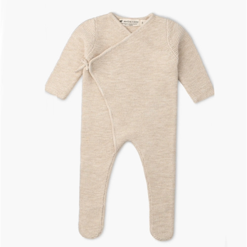 Side Tie Sweater Romper
