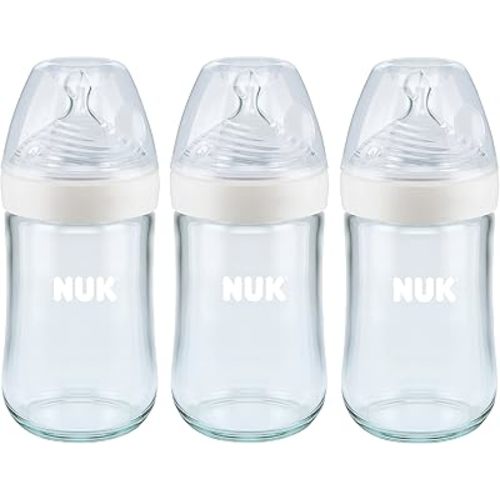 NUK Simply Natural Glass Bottles