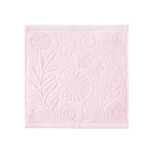 Floral Jacquard Bath Collection, Washcloth, Multi