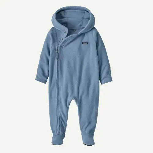 Patagonia Infant Micro D® Fleece Bunting - Barnacle Blue, 0 to 3 months