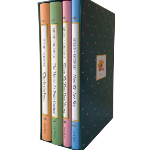 Pooh's Library: Winnie-The-Pooh, The House At Pooh Corner, When We Were Very Young, Now We Are Six (Pooh Original Edition)