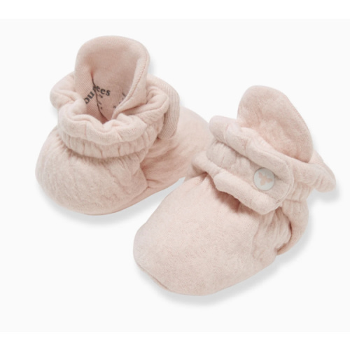 Organic Cotton Quilted Bee Baby Booties - Ranunculus – Burt's Bees Baby