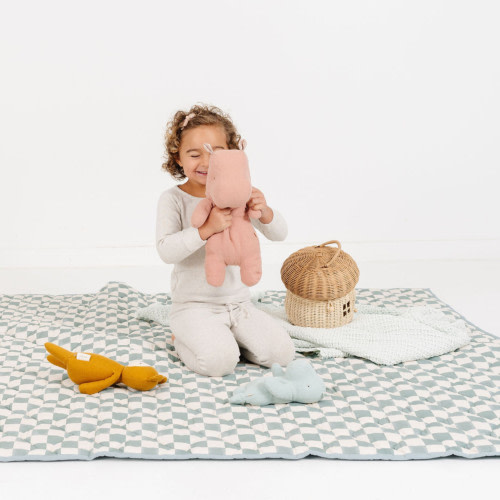 Toki Mats Picnic Blanket - Checker Matcha