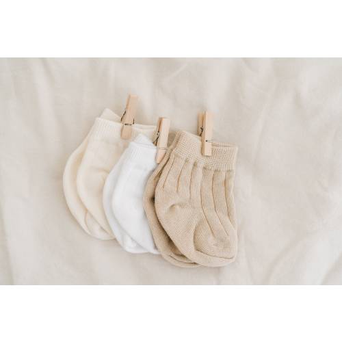 Newborn Socks. Cotton Baby Socks. Gender Neutral Baby Socks
