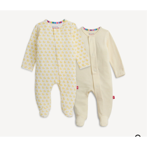Magnetic 2-Pack Footie 0-3 months