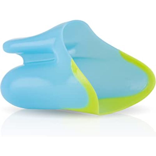 Nuby Tear-Free Rinse Pail, Aqua or White, 5 Inch (Pack of 1)