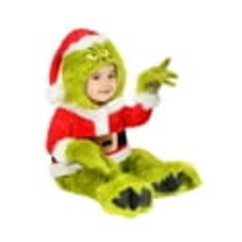 Infant Grinch Santa Claus Costume