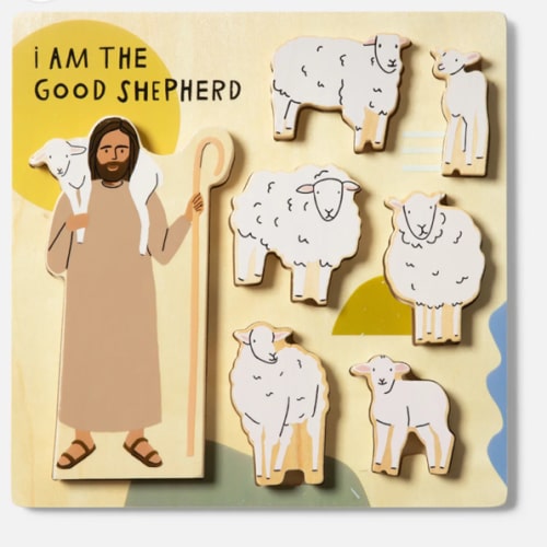 Good Shepherd Wooden Puzzle – Be A Heart