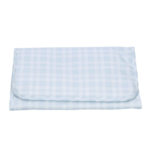 TRVL Changer Pad - Pimlico Plaid Blue