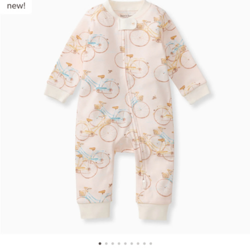 Bicycles Organic Footless Sleep & Play – Burt's Bees Baby