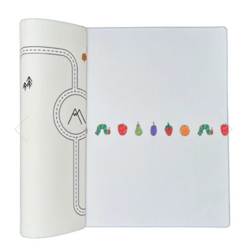 World of Eric Carle X Little Bot Baby Play Mat (Ofie mat, Caterpillar Life + Country Road Nordic)