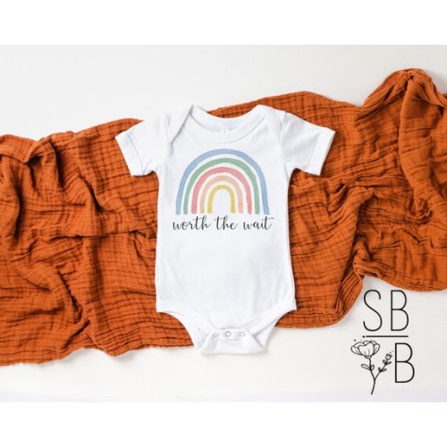 Worth the Wait IVF Onesie - Etsy