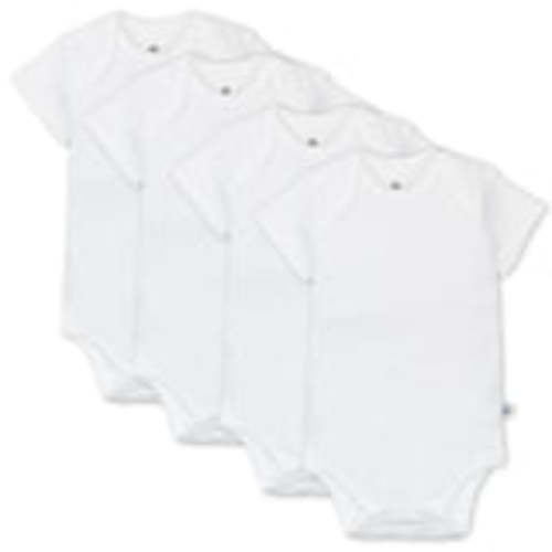 4-Pack Organic Cotton Short Sleeve Bodysuits | Honest Baby Clothing