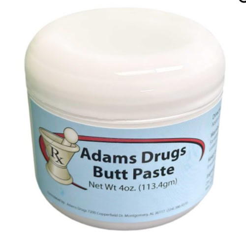 Adams Drugs Butt Paste - Adams Drugs Pharmacy Butt Paste
