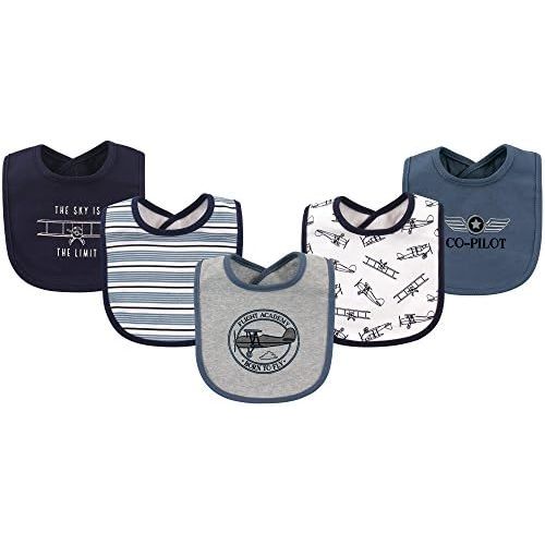 Hudson Baby Unisex BabyCotton Bibs