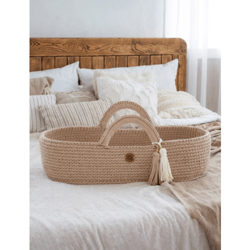 Baby Moses Basket Standard | Unique, Safe, Handmade by Anzy Home