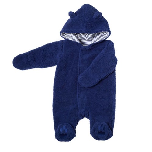 Magnetic Bears Blueberry Fleece Pram – Magnetic Me