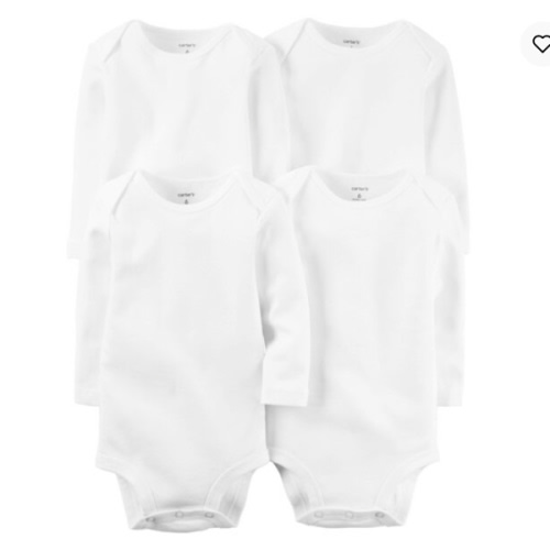 Baby 4-Pack Long-Sleeve Bodysuits
