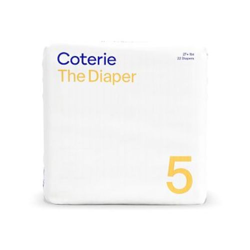 Coterie Diaper 6 Pack, Size 05, (27+ lbs)