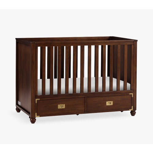 Campaign Convertible Storage Crib