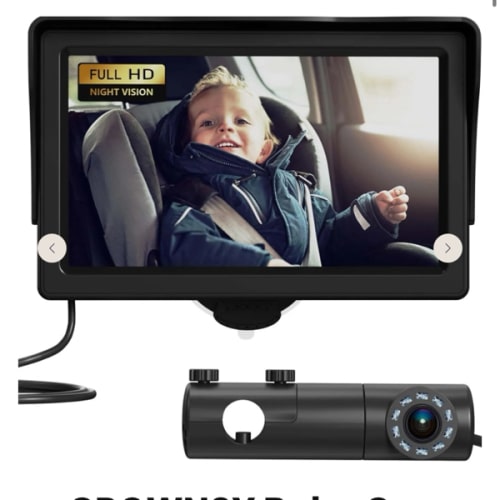 GROWNSY Baby Car Camera