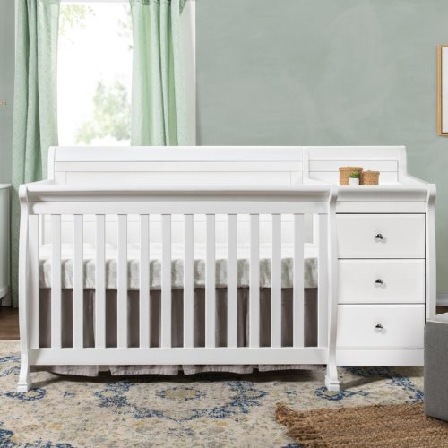 Kalani 4-In-1 Convertible Crib and Changer