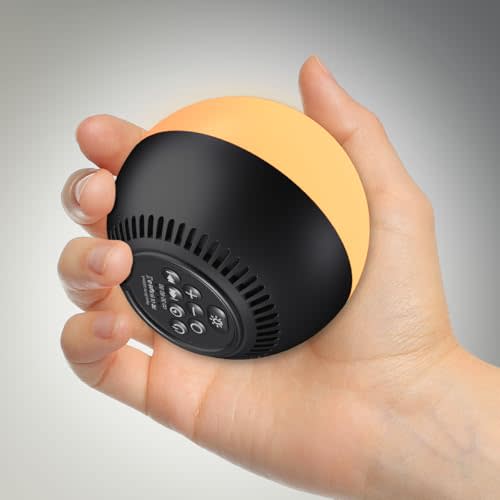 Portable Sound Machine White Noise Machine Night Light with 30 Relaxing Sleep Sounds 12 Color Night Lights Adjustable Brightness Rechargeable Mini Travel Sleep Machine for Baby Kid Adult