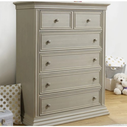 Sorelle Verona 5 Dr Dresser in Heritage Fog