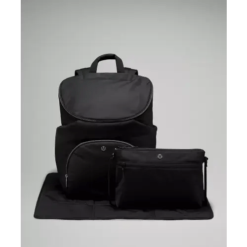 Diaper bag: Lululemon New Parent Backpack