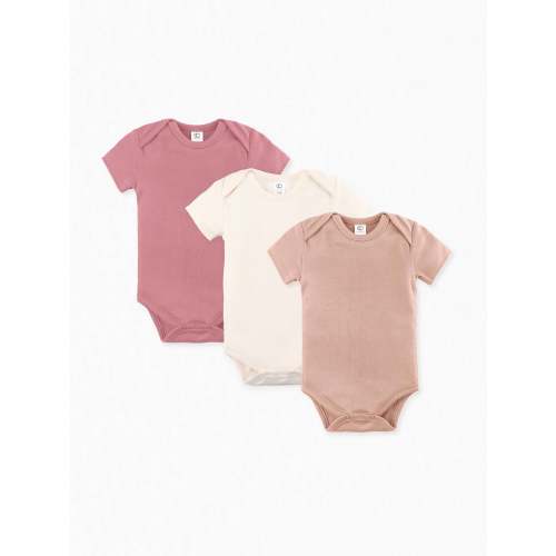 3-Pack Classic Short Sleeve Bodysuit Bundle