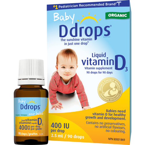 Baby Liquid Vitamin D3 400 IU