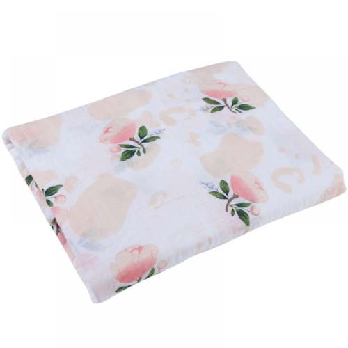 Newborn Baby Kids Soft Cotton Muslin Swaddle Sleeping Blanket Wrap Bath Towel