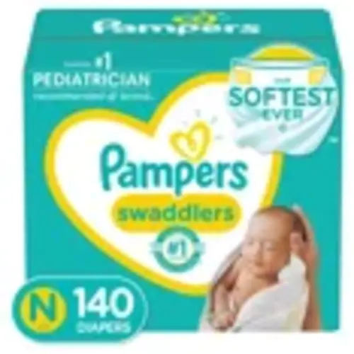 Pampers Swaddlers Diapers Enormous Pack - Size 0 - 140ct
