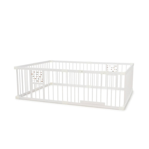 White Wooden Baby Play Pen
