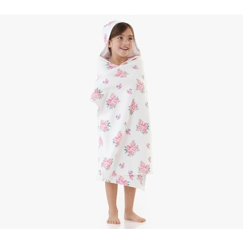 LoveShackFancy Velour Kid Hooded Towel | Pottery Barn Kids