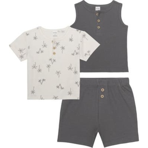 Rib Knit 3-Piece Set