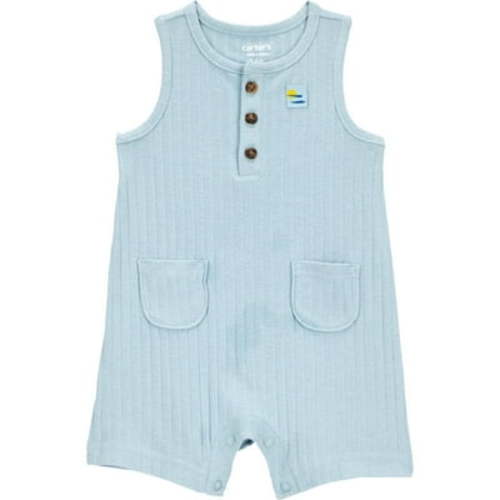 Carter's Child of Mine Baby Boy Romper, Sizes 0/3-24 Months