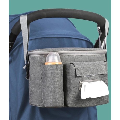 Stroller Organizer Diaper Bag Mummy Bag Large Capacity Travel Hanging Bag