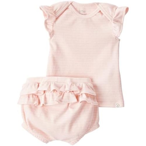 little planet by carter's unisex-baby 2-piece Shorts Set Made With Organic Cotton - 3M