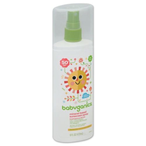 Babyganics® 6 oz. 50+SPF Mineral-Based Sunscreen Spray