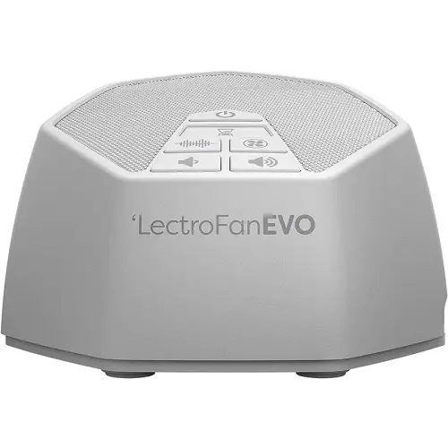 LectroFan EVO Guaranteed Non-Looping Sleep Sound Machine with 22 Unique Fan Sounds, White Noise Variations, and Synthesized Ocean Sounds, with Sleep Timer