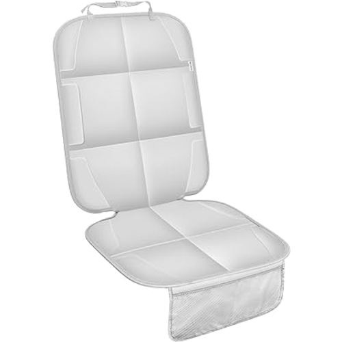 Meolsaek Car Seat Protector for Vehicles No Imprint, Durable Leather Car Seat Protector for Child Car Seat, Thick Pad Back Seat Protection Mat 1 pcs