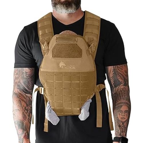 WOLF TACTICAL Toddler and Baby Carrier for Men - Dad Baby Carrier Military Mens Baby Carrier for Infants and Toddlers
