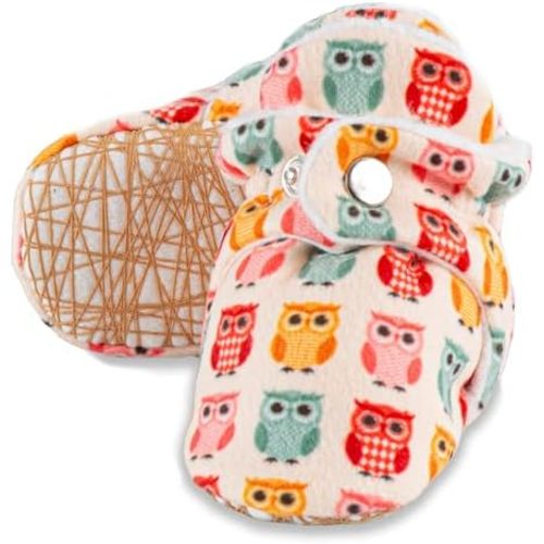 Unisex Cozy Fleece Baby Booties Cotton | Soft Sole and Non Slip