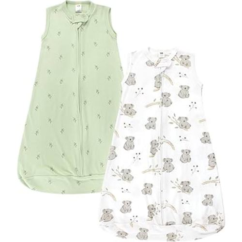 Hudson Baby BabyCotton Long-Sleeve Wearable Sleeping Bag, Sack, Blanket