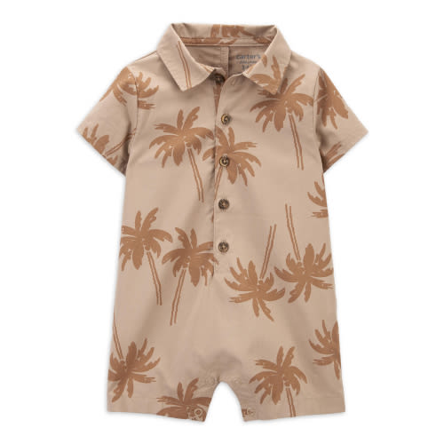 Carter's Child of Mine Baby Boy Romper, One-Piece, Sizes 0/3-24 Months